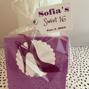 Stiletto Notepad favors. Set of 10 $30 multiples avail